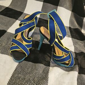 Multi color heels